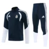 Real Madrid 2026/27 Royal Blue Jacket Tracksuit - Front View | KFCOOL