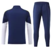 Real Madrid 2026/27 Royal Blue Kids Half Pull Tracksuit - Back View | KFCOOL