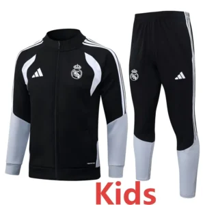 Real Madrid 2026/27 Kids Jacket Tracksuit - Front View | KFCOOL