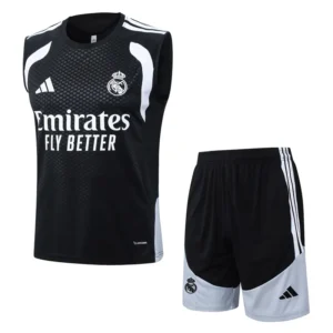 Real Madrid 2026/27 Sleeveless Shorts - Front View Real Madrid 2026/27 Sleeveless Shorts - Front View | KFCOOL