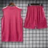 Real Madrid 2026/27 Pink Sleeveless Shorts - Back View | KFCOOL