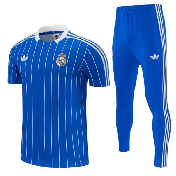 Real Madrid 2026/27 Short Sleeve Pants Suit - Front View | KFCOOL