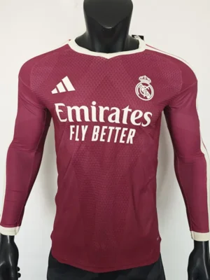 Real Madrid 2026/27 Third Long Sleeve Jersey Player Version - Front View Real Madrid 2026/27 Third Long Sleeve Jersey Player Version - Front View | KFCOOL