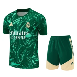 Real Madrid 2026/27 Yellow Training Short Suit - Front View Real Madrid 2026/27 Yellow Training Short Suit - Front View | KFCOOL