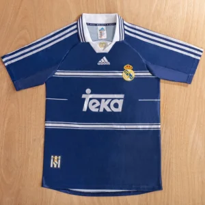 Real Madrid 1998/99 Retro Away Jersey Fan Version - Front View | KFCOOL