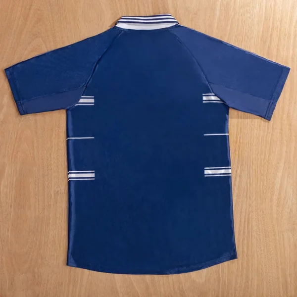 Real Madrid 1998/99 Retro Away Jersey Fan Version - Back View | KFCOOL