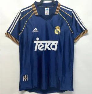 Real Madrid 1998/99 Retro Third Jersey Fan Version - Front View | KFCOOL
