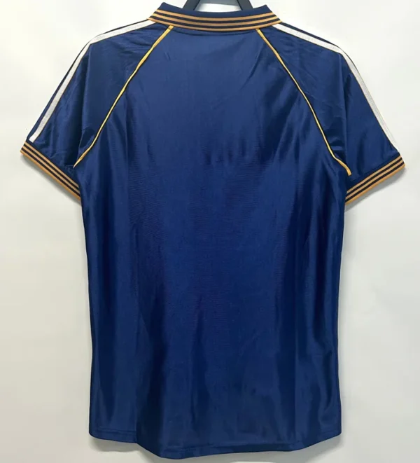 Real Madrid 1998/99 Retro Third Jersey Fan Version - Back View | KFCOOL