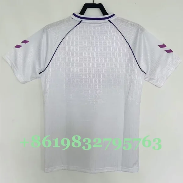 Real Madrid 1990/92 Retro Home Jersey Fan Version - Back View | KFCOOL
