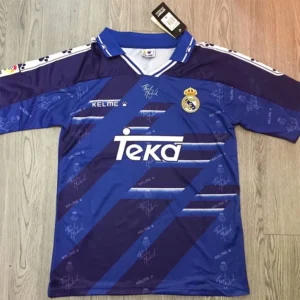 Real Madrid 1994/96 Retro Away Jersey Fan Version - Front View Real Madrid 1994/96 Retro Away Jersey Fan Version - Front View | KFCOOL
