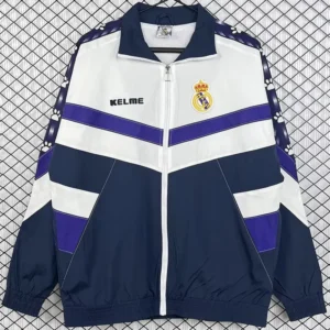Real Madrid 1994/97 Retro Windbreaker - Front View | KFCOOL