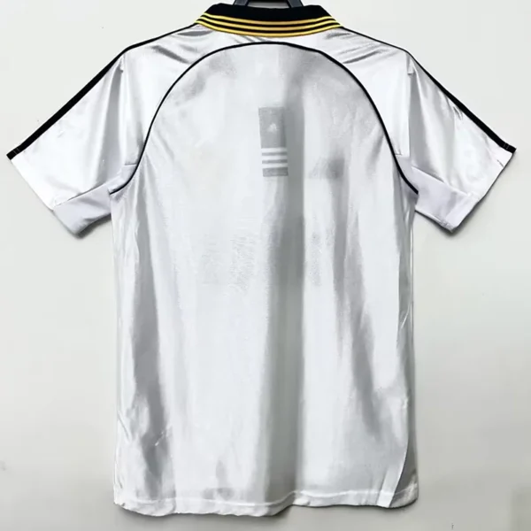 Real Madrid 1998/00 Retro Home Jersey Fan Version - Back View | KFCOOL