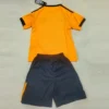 Roma 2025/26 Away Kids Kit Fan Version - Back View - KFCool – Football Jerseys & Soccer Kits Store Roma 2025/26 Away Kids Kit Fan Version - Back View | KFCOOL
