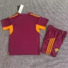Roma 2025/26 Home Kids Kit Fan Version - Back View - KFCool – Football Jerseys & Soccer Kits Store Roma 2025/26 Home Kids Kit Fan Version - Back View | KFCOOL