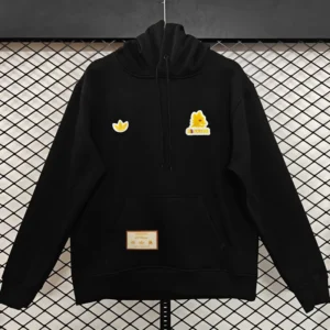 Roma 2025/26 Black Hoody - Front View | KFCOOL