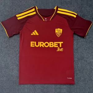 Roma 2026/27 Home Jersey Fan Version - Front View | KFCOOL