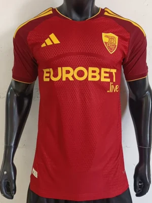 Roma 2026/27 Home Jersey Player Version - Front View Roma 2026/27 Home Jersey Player Version - Front View | KFCOOL