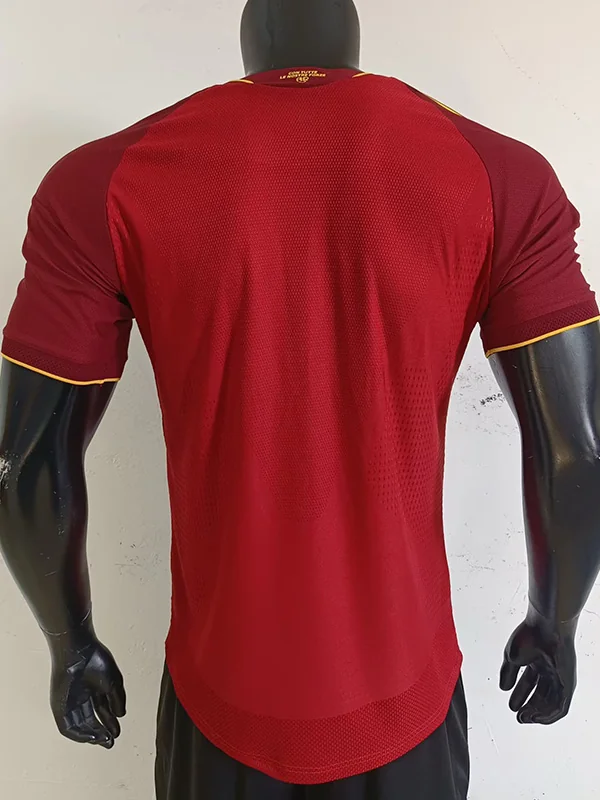 Roma 2026/27 Home Jersey Player Version - Back View Roma 2026/27 Home Jersey Player Version - Back View | KFCOOL