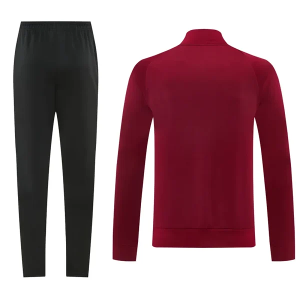 Roma 2026/27 Brown Red Jacket Tracksuit - Back View - KFCool – Football Jerseys & Soccer Kits Store Roma 2026/27 Brown Red Jacket Tracksuit - Back View | KFCOOL