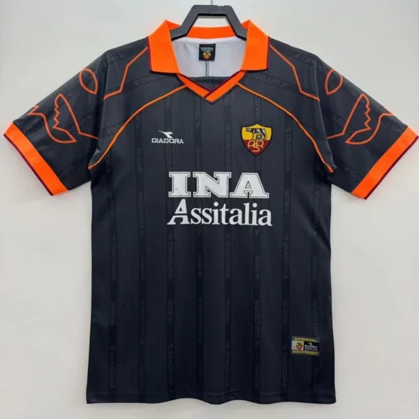 Roma 1999/00 Retro Third Jersey Fan Version - Front View Roma 1999/00 Retro Third Jersey Fan Version - Front View | KFCOOL