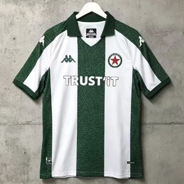 Red Star Belgrade 2026/27 Home Red Jersey Fan Version (With Star) - Front View Red Star Belgrade 2026/27 Home Red Jersey Fan Version (With Star) - Front View | KFCOOL