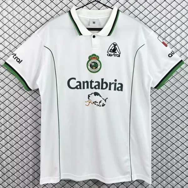 Racing Santander 1998/01 Retro Home Jersey Fan Version - Front View Racing Santander 1998/01 Retro Home Jersey Fan Version - Front View | KFCOOL