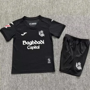 Real Sociedad 2026/27 Away Kids Kit Fan Version - Front View | KFCOOL