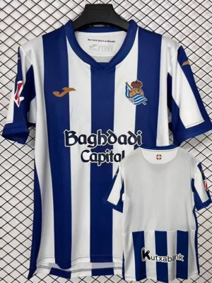 Real Sociedad 2026/27 Home Jersey Fan Version - Front View Real Sociedad 2026/27 Home Jersey Fan Version - Front View | KFCOOL