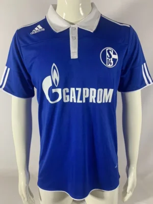 Schalke 2010/11 Retro Home Jersey Fan Version - Front View | KFCOOL