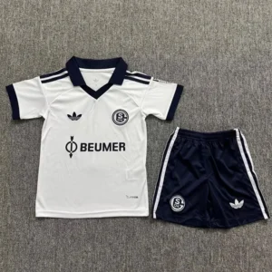 Schalke 2026/27 Away Kids Kit Fan Version - Front View | KFCOOL