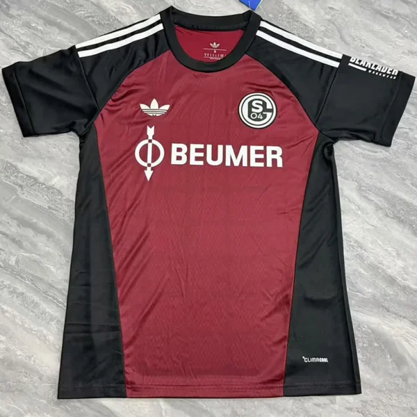 Schalke 2026/27 Goalkeeper Jersey Fan Version - Front View | KFCOOL
