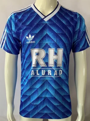 Schalke 1988/89 Retro Special Edition Jersey Fan Version - Front View | KFCOOL