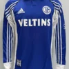 Schalke 1998/00 Retro Home Long Sleeve Jersey Fan Version - Front View | KFCOOL