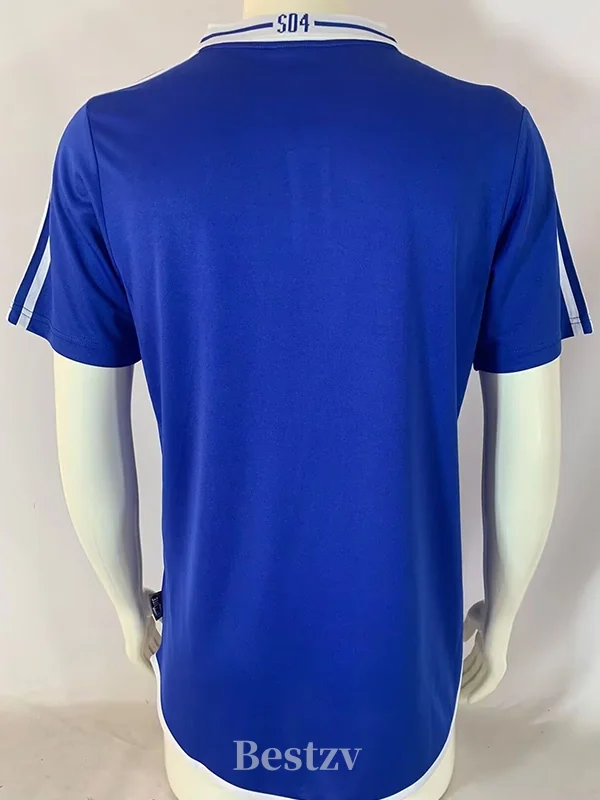 Schalke 2000/02 Retro Home Jersey Fan Version - Back View | KFCOOL