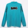 Santos 2012/13 Retro Blue Long Sleeve Jersey Fan Version - Back View | KFCOOL