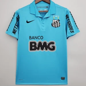 Santos 2012/13 Retro Blue Jersey Fan Version - Front View | KFCOOL