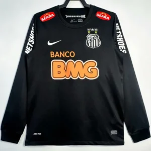Santos 2012/13 Retro Long Sleeve Jersey Fan Version - Front View Santos 2012/13 Retro Long Sleeve Jersey Fan Version - Front View | KFCOOL