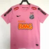 Santos 2012/13 Retro Pink Jersey Fan Version - Front View | KFCOOL