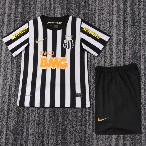 Santos 2013/14 Retro Away Kids Kit Fan Version - Front View Santos 2013/14 Retro Away Kids Kit Fan Version - Front View | KFCOOL