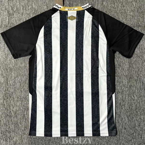 Santos 2025/26 Away Jersey Fan Version - Back View | KFCOOL