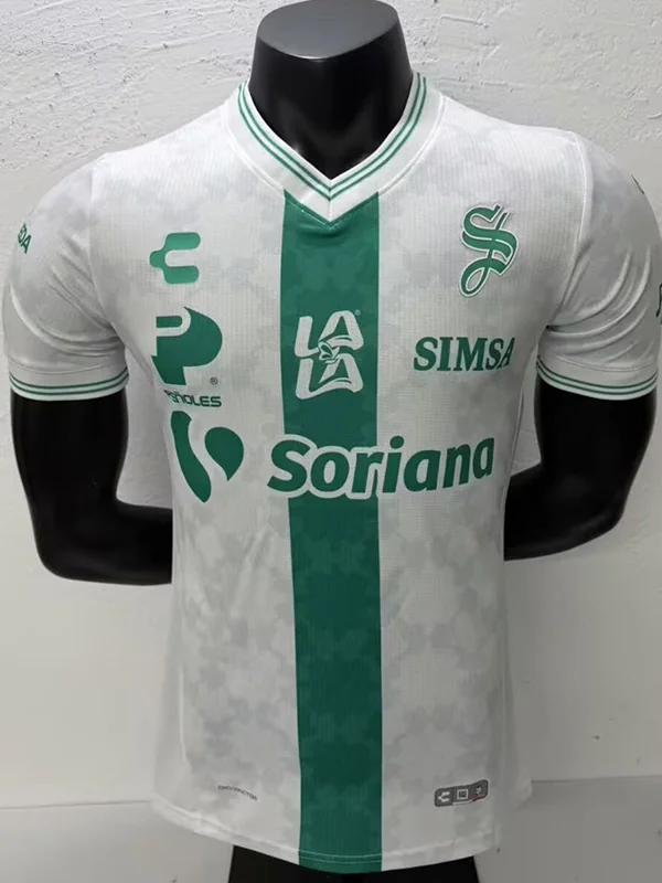 Santos 2026/27 Away White Jersey Player Version - Front View | KFCOOL