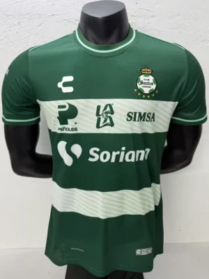 Santos 2026/27 Home Green Jersey Player Version - Front View | KFCOOL