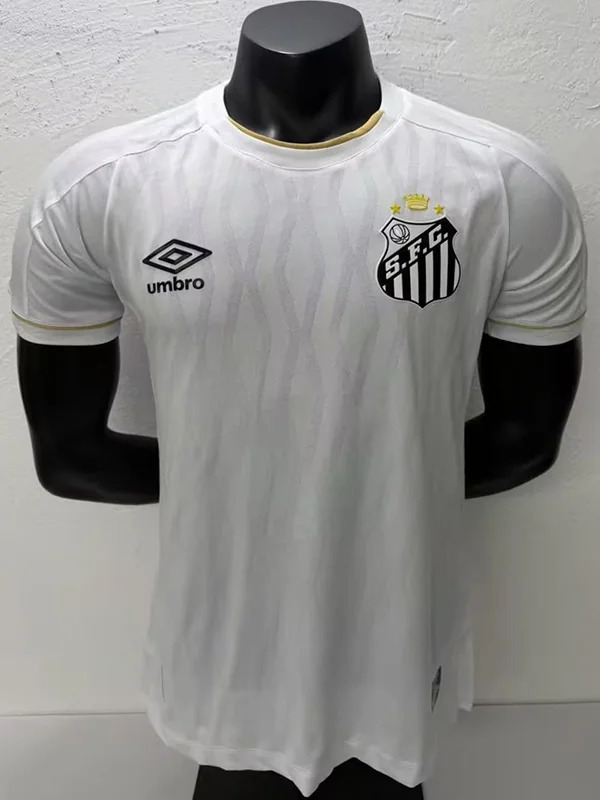 Santos 2026/27 Home Jersey Player Version - Front View Santos 2026/27 Home Jersey Player Version - Front View | KFCOOL