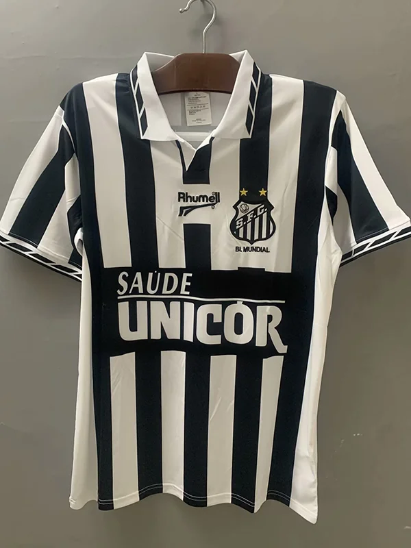 Santos 1996/97 Retro Away Jersey Fan Version - Front View Santos 1996/97 Retro Away Jersey Fan Version - Front View | KFCOOL