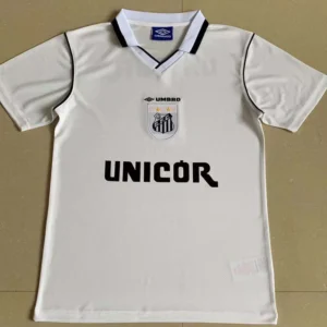 Santos 1999/00 Retro Home Jersey Fan Version - Front View | KFCOOL