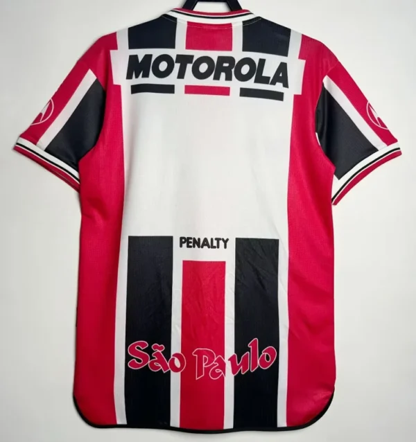 São Paulo 2000/01 Retro Away Jersey Fan Version - Back View | KFCOOL