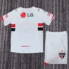 São Paulo 2007/08 Retro Home Kids Kit Fan Version - Back View | KFCOOL
