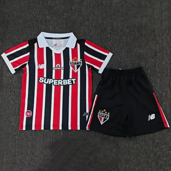 São Paulo 2026/27 Away Kids Kit Fan Version - Front View | KFCOOL