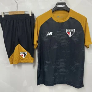 São Paulo 2026/27 Training Short Suit - Front View | KFCOOL
