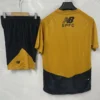 São Paulo 2026/27 Yellow Training Short Suit - Back View | KFCOOL